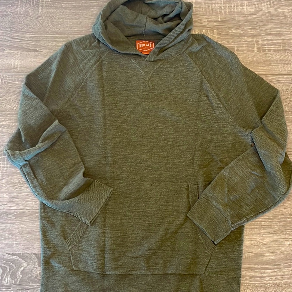 Hunter Green Sweater Hoodie